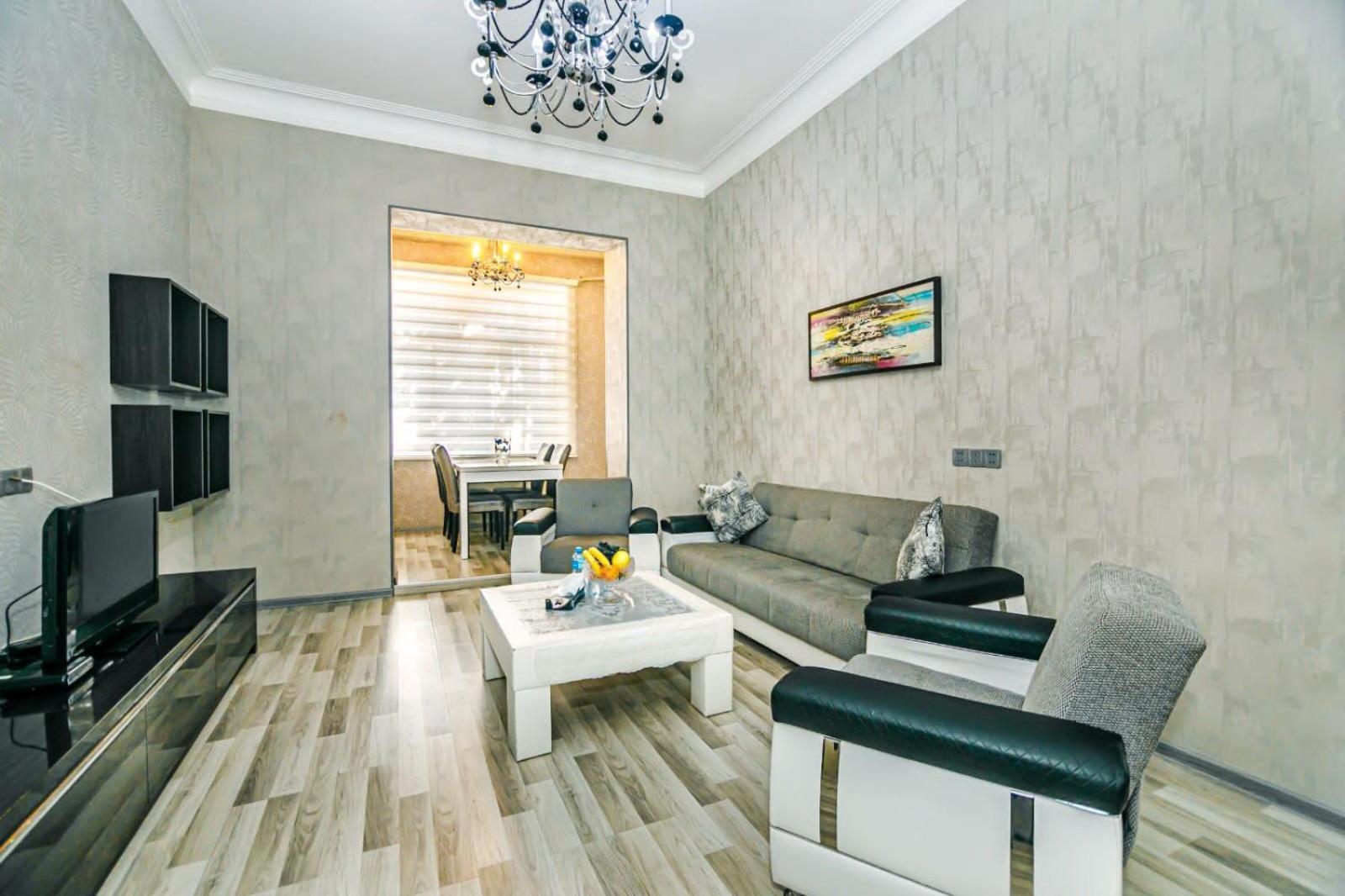 Azneft Square Deluxe Apartment Баку Екстер'єр фото